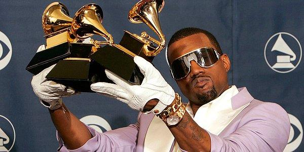 11. Magazin haberlerinin hep başköşesinde olan Kanye West'in; En İyi Rap Performansı, En İyi Rap Şarkısı, En İyi Rap Albümü ve En İyi Pop Performansı olmak üzere tam 21 tane Grammy'si var.