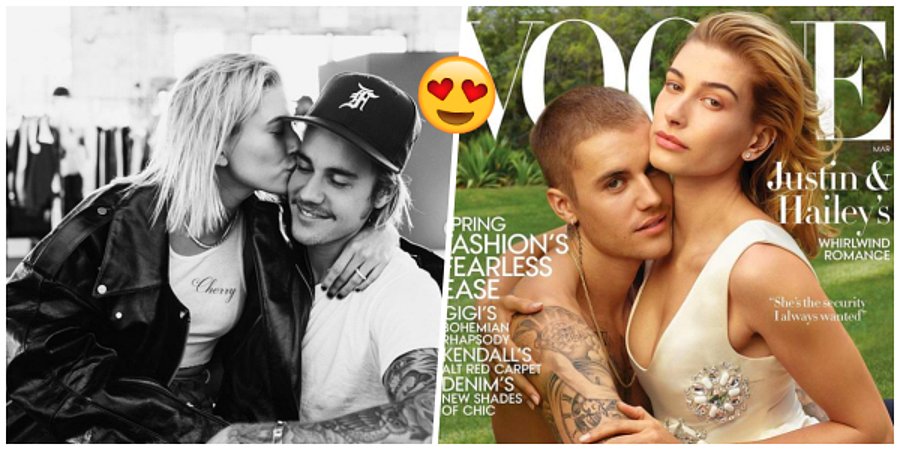 Aşkları Vogue Dergisine Kapak Olan Justin Ve Hailey Bieber