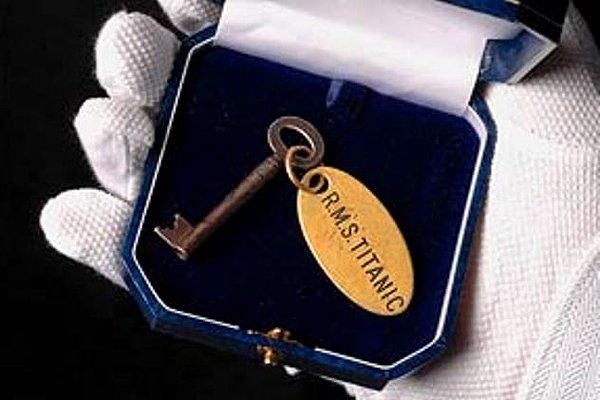 6. Küçük bir anahtar Titanik'i kurtarabilirdi.