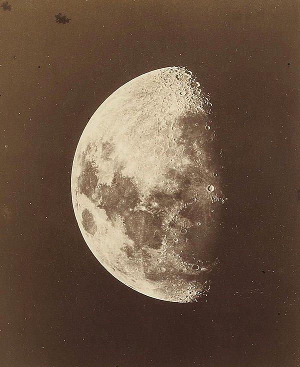 3. Bu görüntü Ay'a ait. Ama öyle yakın zamanda değil, neredeyse 150 yıl önce 1887'de Meksika'da yer alan Ulusal Gözlemevi'nde kaydedildi.