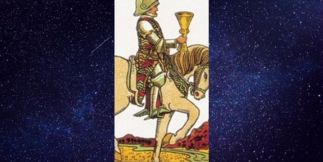 Seçtiğin Kart; "Kupa Şövalyesi"