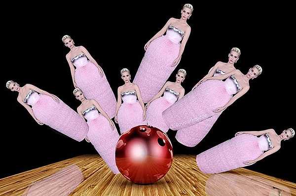 4. Кэти Перри и боулинг