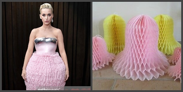 13. Кэти Перри и бумажные гирлянды