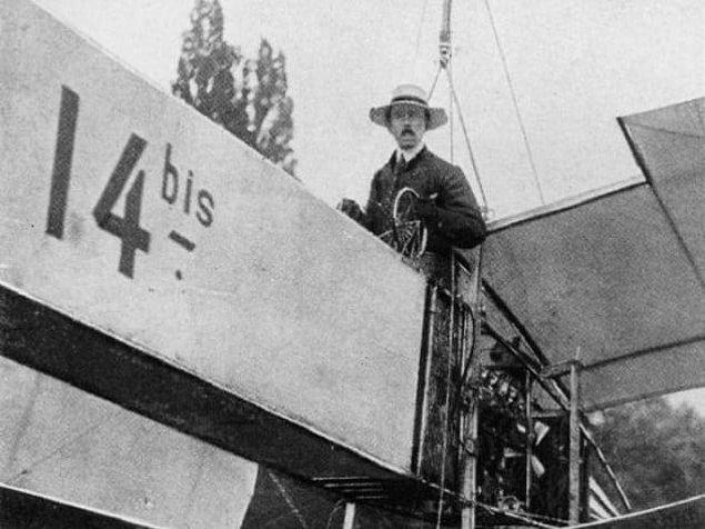 3. Brezilya'ya göre Alberto Santos-Dumont ilk motorlu uçuşu gerçekleştiren isimdir.