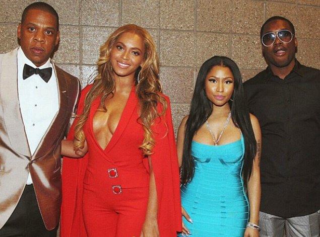 13. Jay-Z ve Nicki Minaj'ın birbirinin yerine geçme teorisi biraz daha tuhaf.
