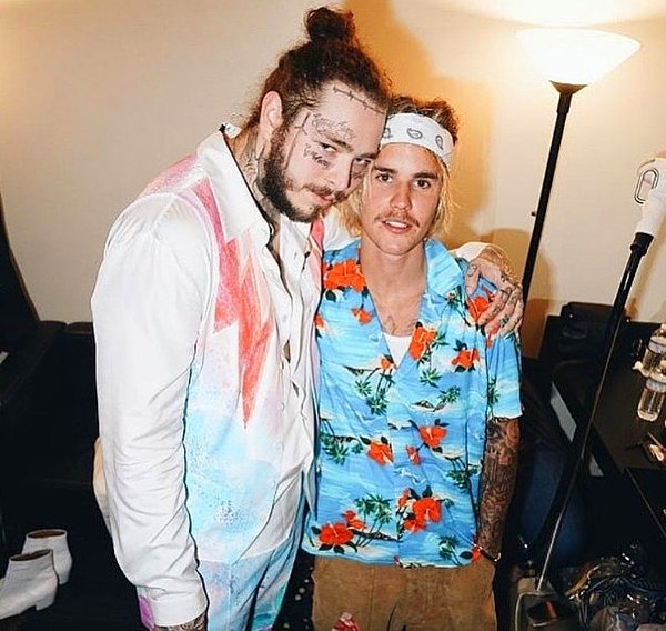 14. Aynı iddia Justin Bieber ve Post Malone için de yapıldı.