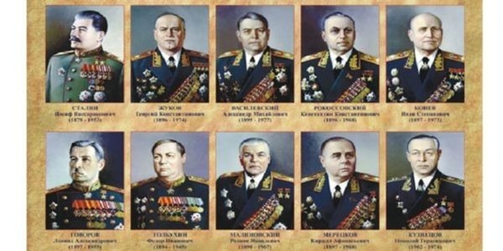 Тест: Знаете ли вы полководцев Великой Отечественной войны?