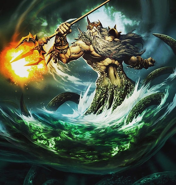 3. Назовите имя римского бога морей: