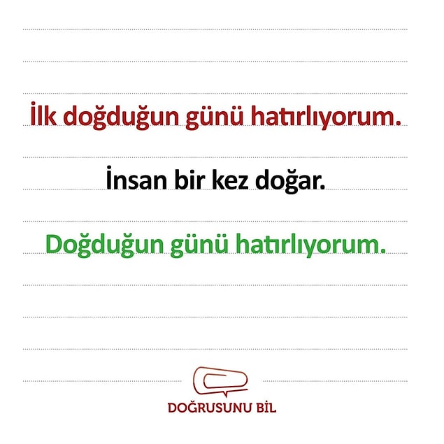 1. Fark etmeden çoğu kişinin yaptığı bir hata