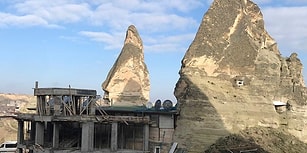 Tepkilere Neden Olmuştu: Kültür Bakanlığı Kapadokya'daki Otel İnşaatının Durdurulduğunu Açıkladı