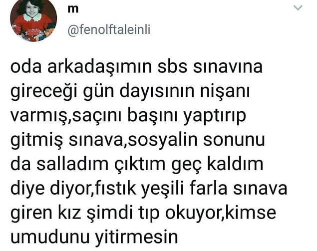 1. Böyle bir şeye inanmak istemiyoruz.
