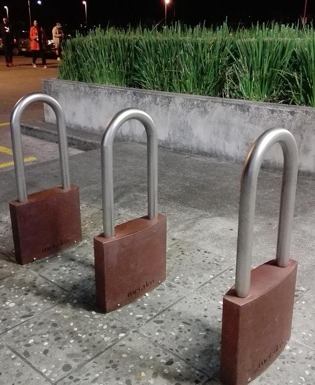 12. These are for bike-parking.