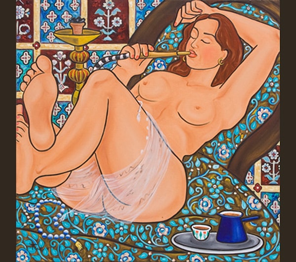 4. И работает преподавателем живописи.