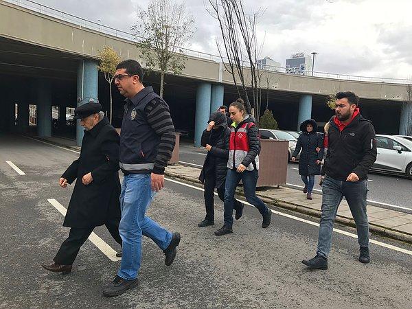 Şüpheliler, Emniyet'teki işlemlerinin ardından sağlık kontrolüne, ardından Anadolu Adalet Sarayı'na götürüldü.