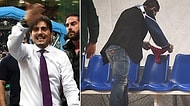 Panathinaikos'un Başkanı Sahaya Çıkmayan Olympiakos'un Kulübesine Kırmızı İç Çamaşırı Bıraktı