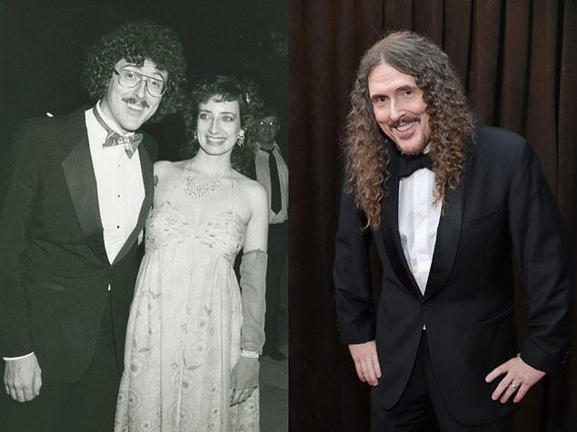 6. Weird Al at his first Grammys in 1986 vs 2019