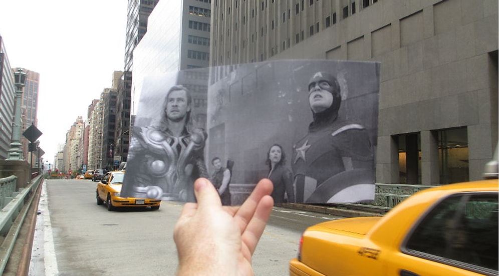 Фотограф посетил 41 место, где снимались культовые сцены популярных фильмов и сериалов, и его работы достойны восхищения