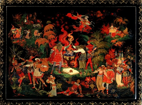 9. Какое название носит этот русский народный промысел?