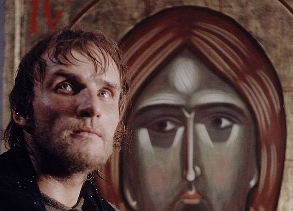 2. Самая известная икона работы Андрея Рублёва называется...