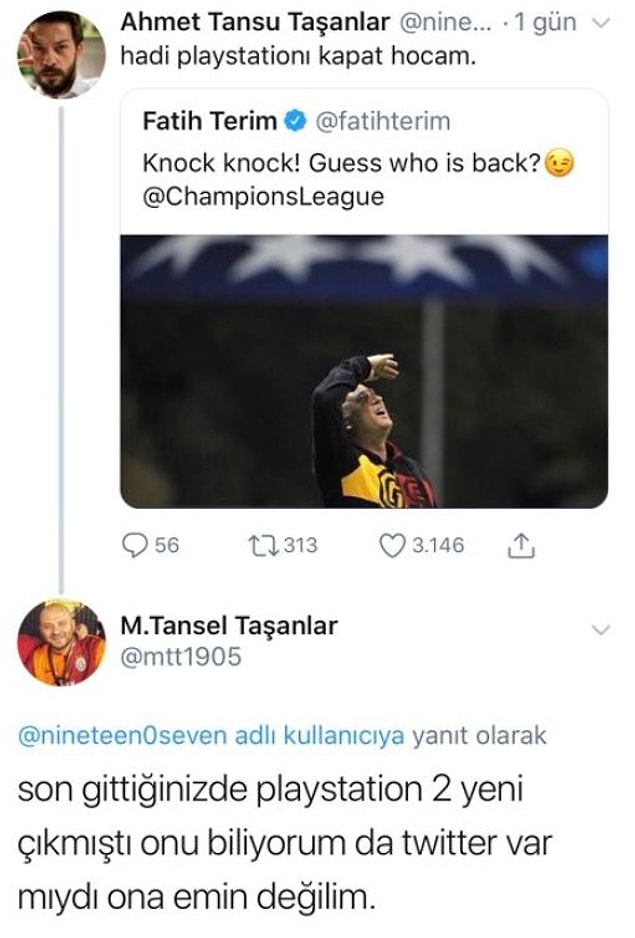 10. Karşılıklı tatlı atışmalar devam ediyor. :)