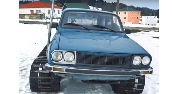 Toros'u Kar Paletli Araca Dönüştüren Yurdum İnsanı