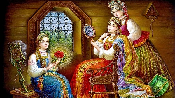 1. Кто автор знаменитой сказки "Аленький цветочек"?