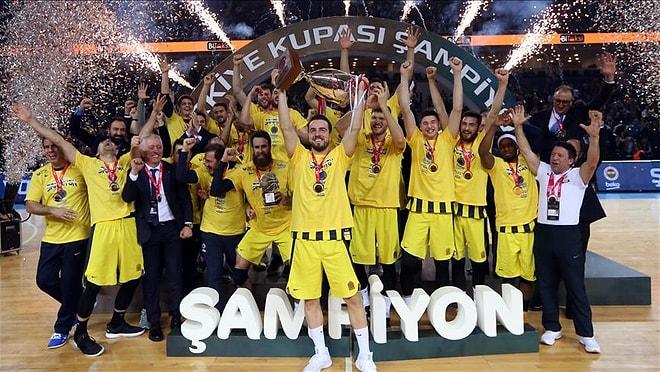 Basketbolda 34. Türkiye Kupası'nın sahibi Fenerbahçe Oldu!