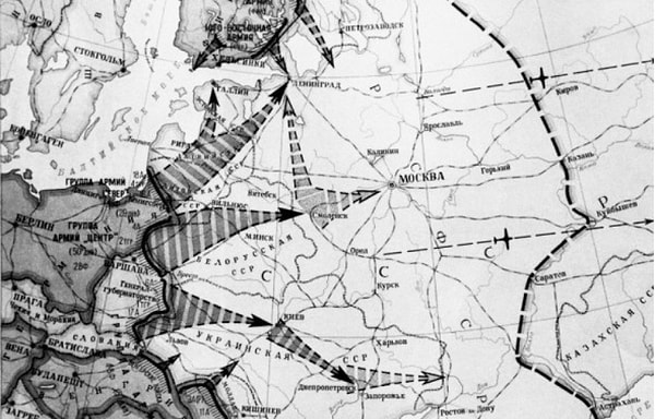 3. Какое название получил план фашистов по внезапному нападению на СССР?