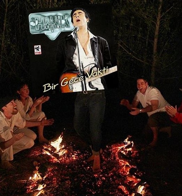 11. Hele bir de şu ateş yandığında şu gitar çıkmasın arkadaş! :)