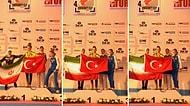 Madalya Töreninde Yaptığı Bayrak Hareketi ile Törene Damga Vuran Türk Taekwondocu!