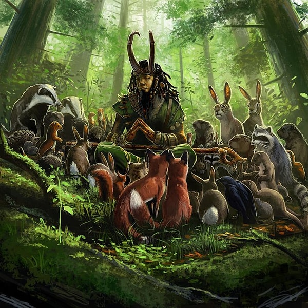 Вы Кернунн, бог леса, диких животных и изобилия!