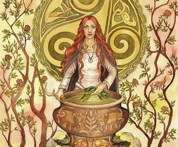 Вы Керидвен, хранительница котла!