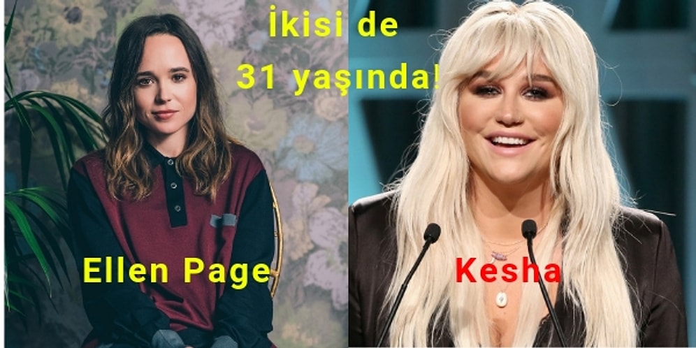 Kimi Genç Kimi de Yaşlı Görünüyor! Aynı Yaşta Olduklarına İnanmakta Güçlük Çekeceğiniz 19 Ünlü