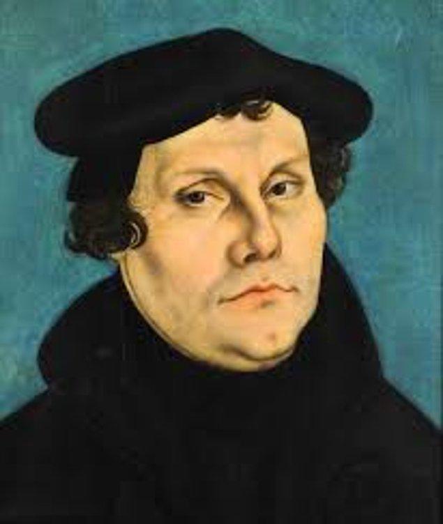1517 - Protestan Reformu sebeplerinden, Martin Luther'in 95 Tezli Katolik Kilise Eleştirisi.