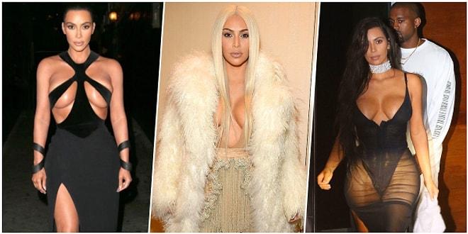 Kim Kardashian'ın 'Moda Böyle Bir şey Değil' Dedirten Birbirinden Kötü 17 Kıyafeti
