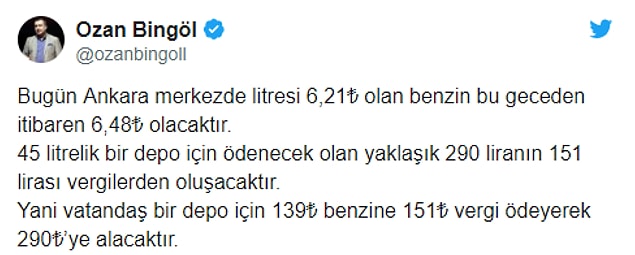 Açıklanan zam sonrası sosyal medyadan da tepkiler geldi...