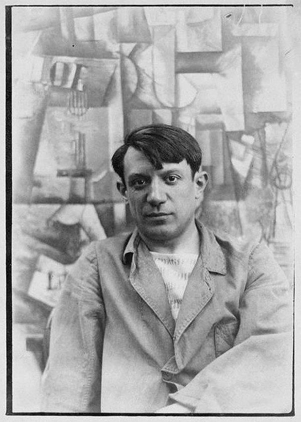 20. Pablo Picasso ve tabancası