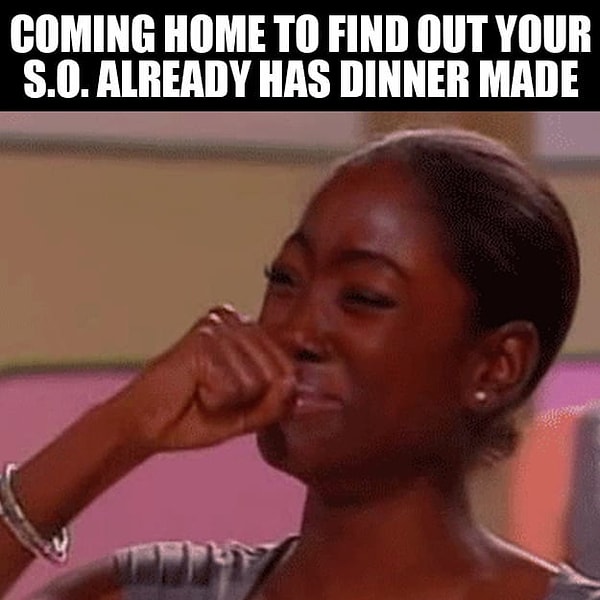 24. Пришла домой и обнаружила, что он приготовил ужин.