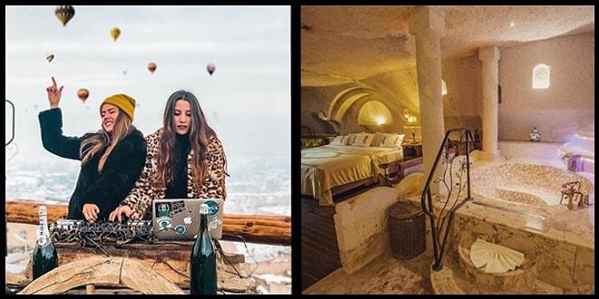 Hiç Mağarada Yaşadınız mı? İşte Peri Bacaları ile Ünlü Kapadokya Bölgesinde Bulunan 20 Otel