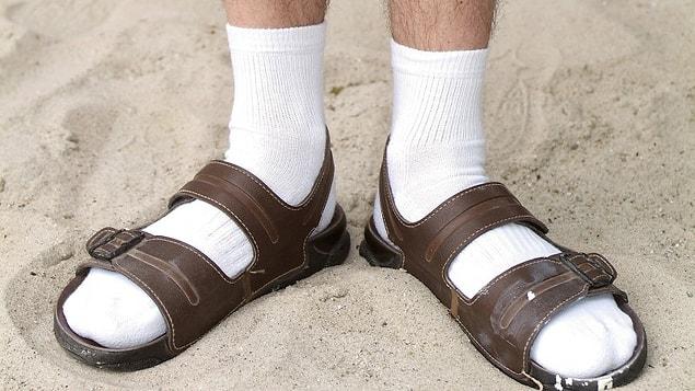 4. The oldest known surviving pair of socks were designed to be worn with sandals.