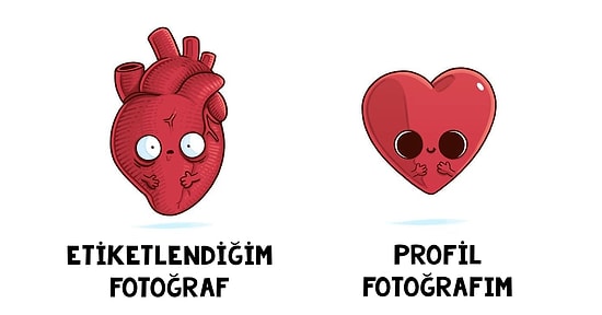 İstisnasız Herkesin Kendinden Bir Şeyler Bulacağı Birbirinden Anlamlı İllüstrasyonlar!