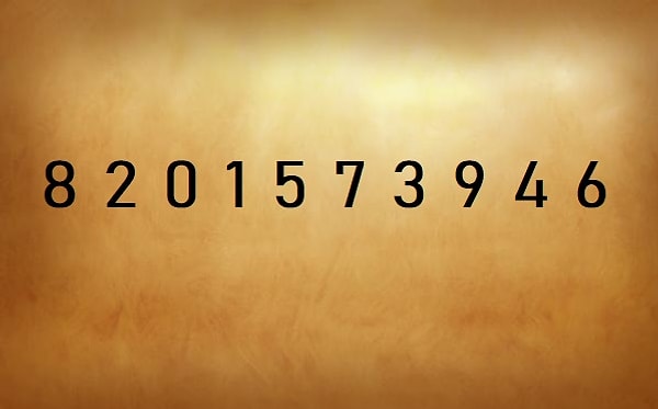 6. Какая цифра здесь лишняя?