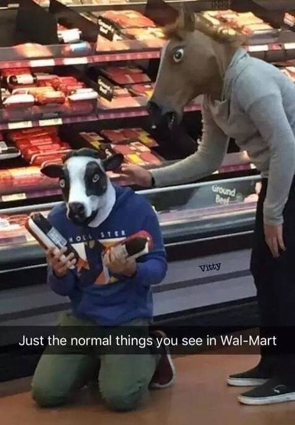 35. Обычный день в супермаркете