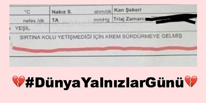 #DünyaYalnızlarGünü Etiketinde Paylaştıklarıyla Yalnızların Duygularına Tercüman Olan 14 Kişi