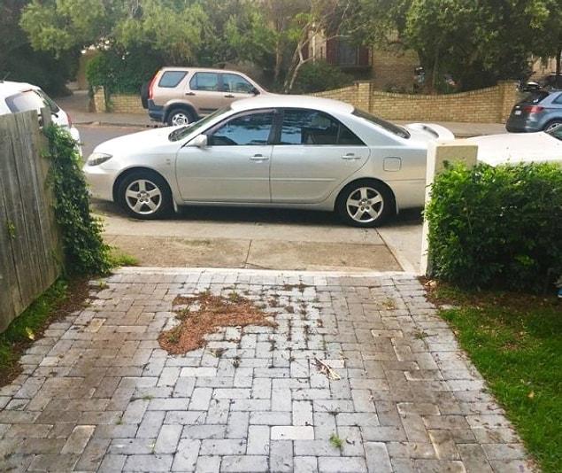5. Okay stranger, you can totally block my drive way. No problem!
