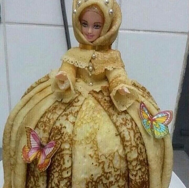 3. Barbie'yi gören tanıyamadı.