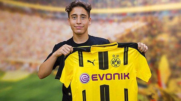 Gösterdiği performansla Avrupa devlerinin transfer listesine girmeyi başaran Emre, Borussia Dortmund'a 9.7 milyon euro karşılığında transfer oldu.