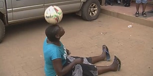 Futbol Topuyla Yaptığı Hareketlerle Donald Trump'ı Bile Etkilemeyi Başaran Afrikalı Kadın