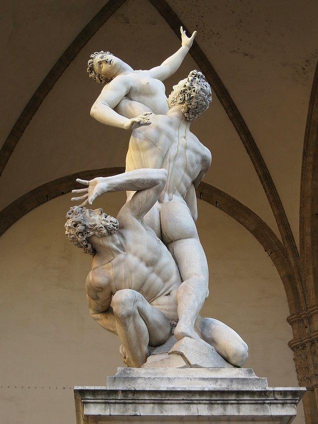 1. Abduction of a Sabine Woman, Giambologna, 1581-1583.