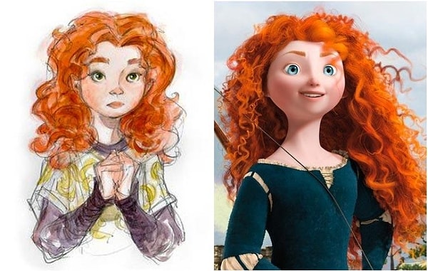 14. Мерида из «Храброй сердцем»